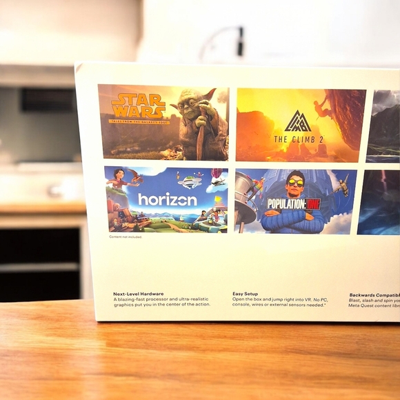 Meta Quest 2: All-In-One Wireless VR Headset - 256GB - Brand New Sealed - Picture 7 of 14